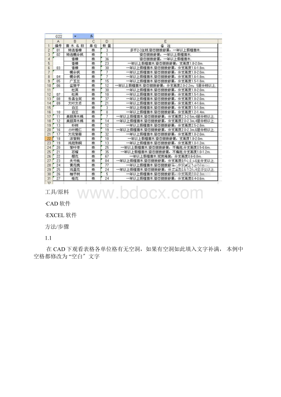 CAD文字表格转换为EXCEL表格的个人绝招.docx_第2页