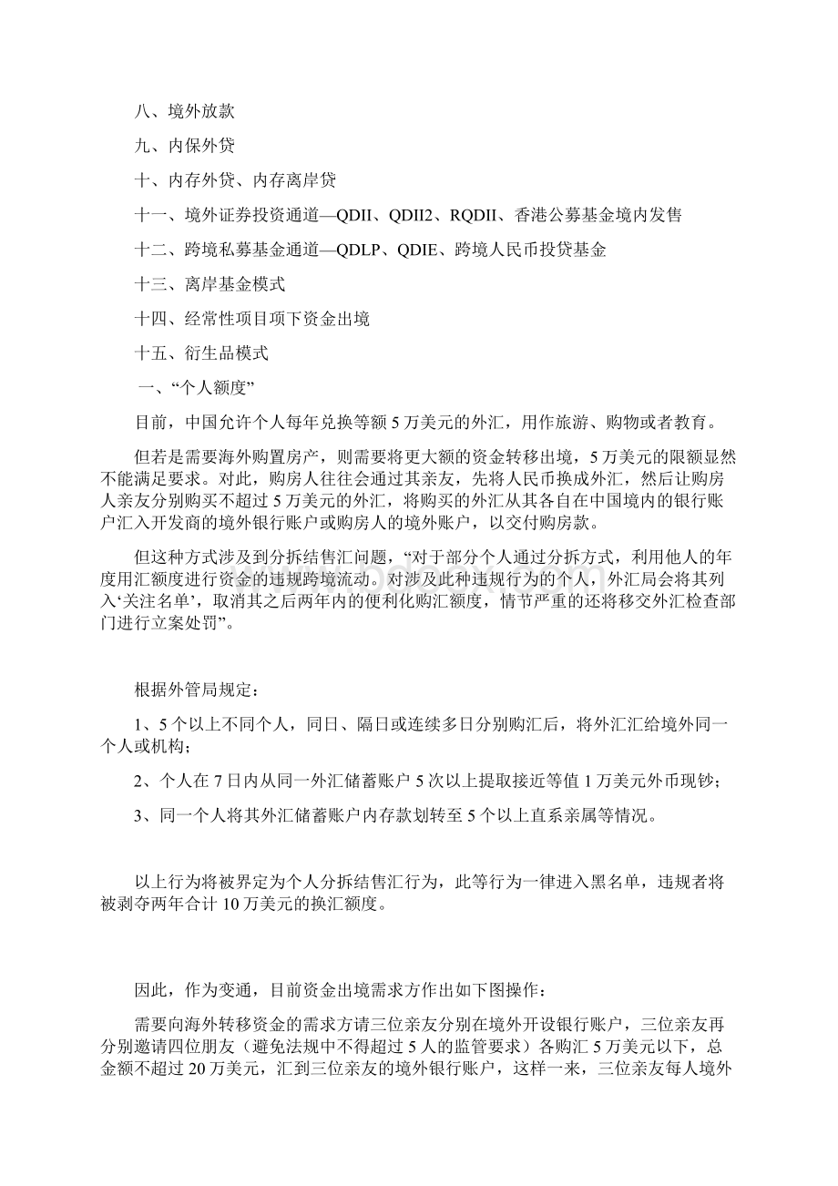 中国资金最全合法出境途径与政策红线.docx_第2页