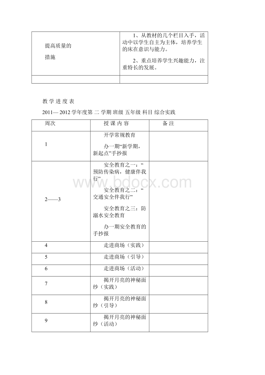 五年级下册综合实践教案.docx_第2页