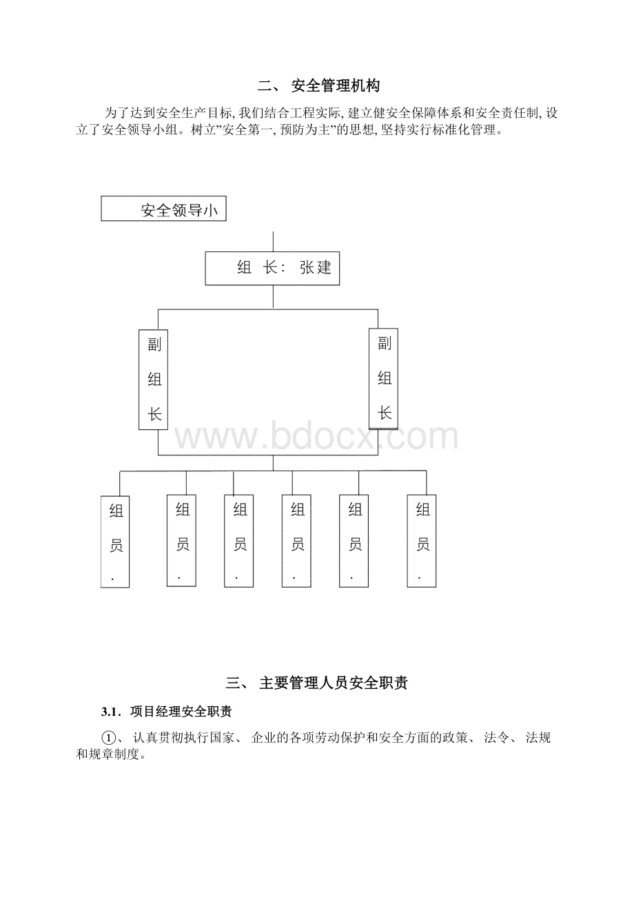 项目安全生产管理体系样本.docx_第2页