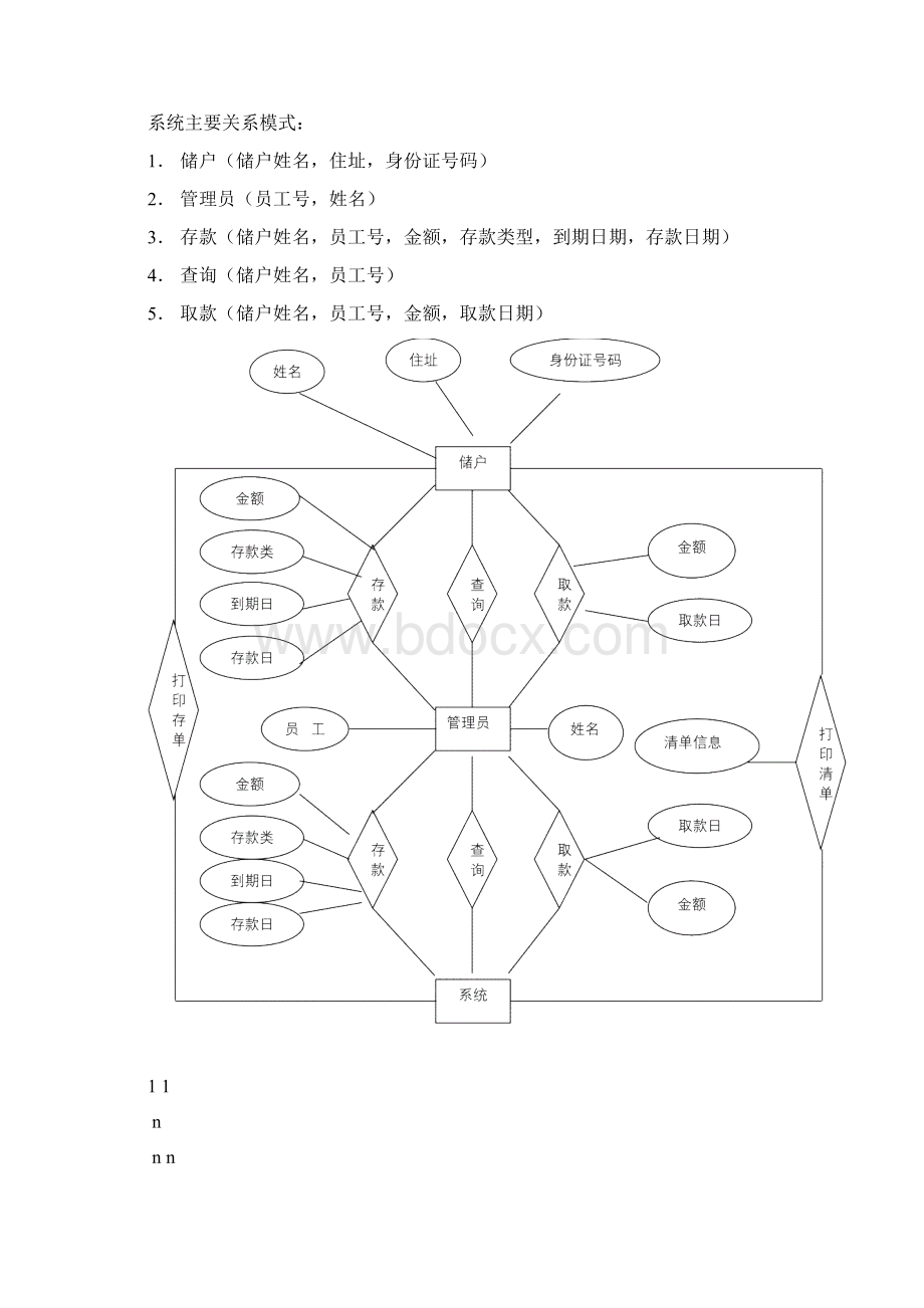 软件工程课程设计银行储蓄管理系统.docx_第3页