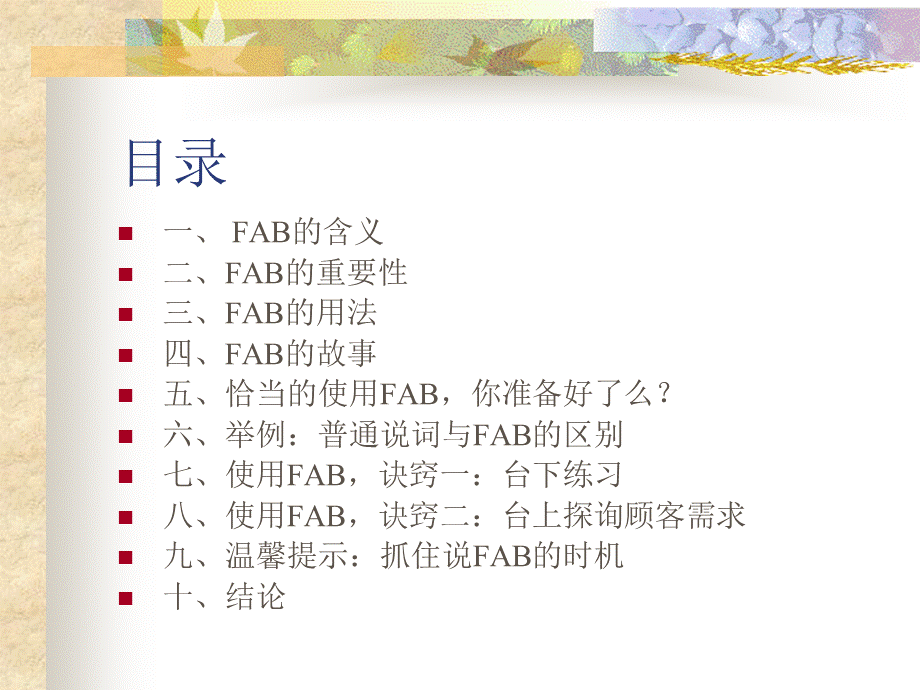 FAB销售法则(最全版).ppt_第2页