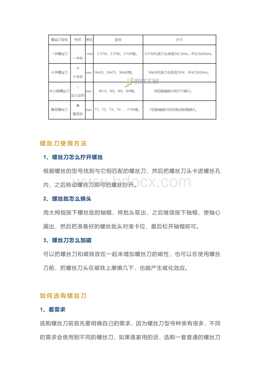 螺丝刀选择的四个原则.docx_第2页