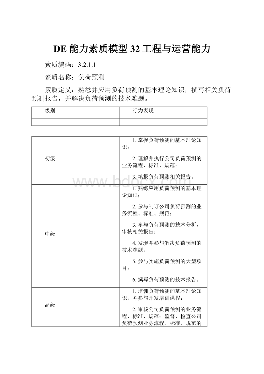 DE能力素质模型32工程与运营能力.docx_第1页