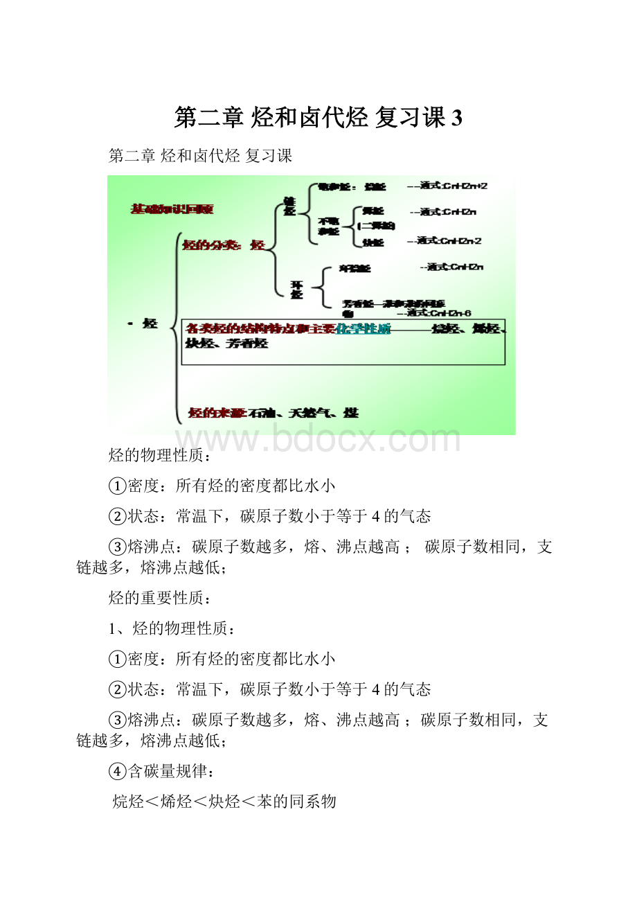 第二章 烃和卤代烃复习课3.docx_第1页