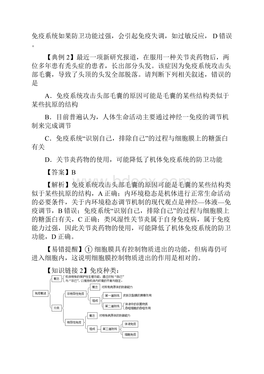 高考生物疫情考点透视突破03免疫系统消灭人体内的病毒解析版.docx_第2页