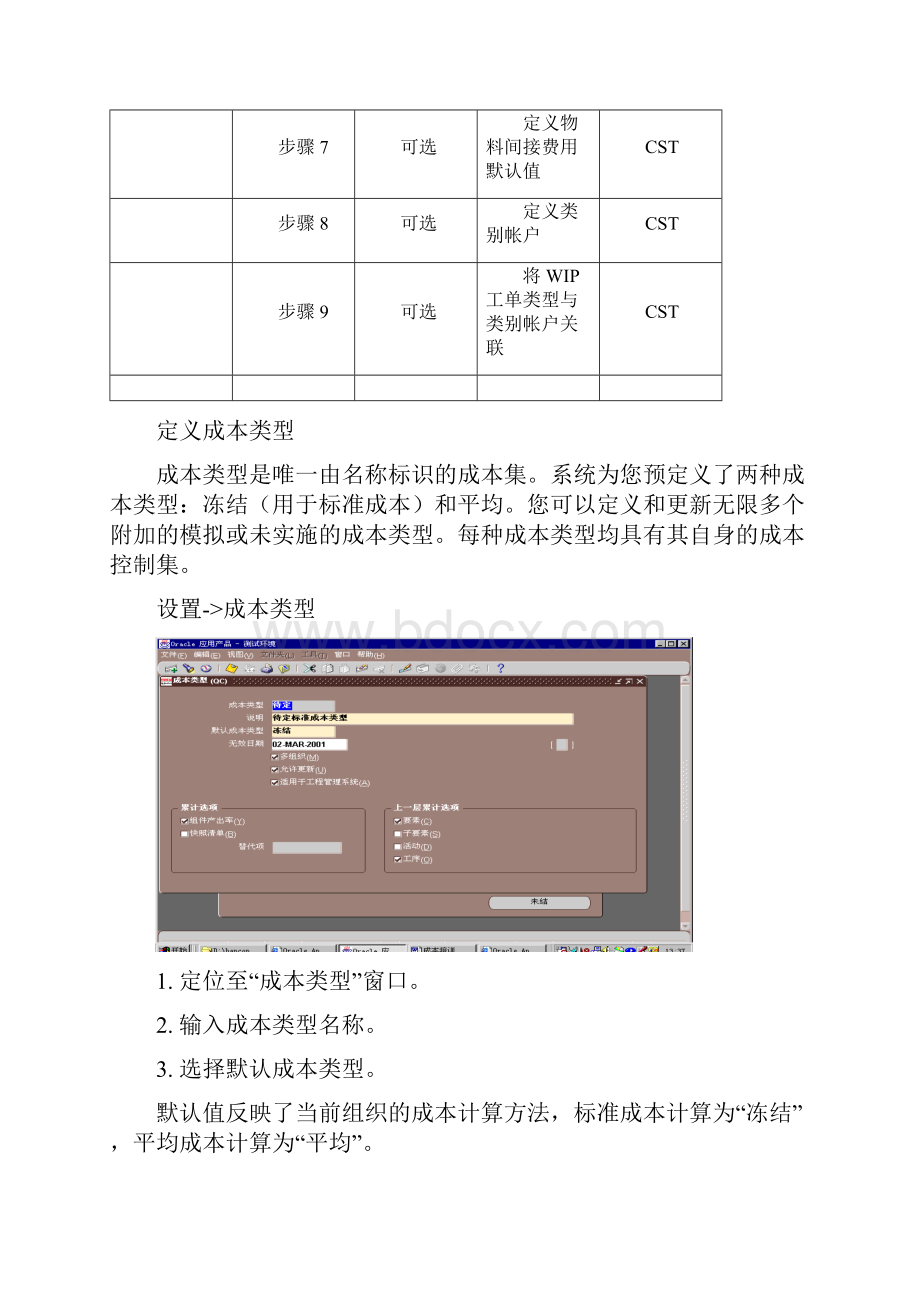 ORACLE EBS 最新成本管理手册很难求得.docx_第2页