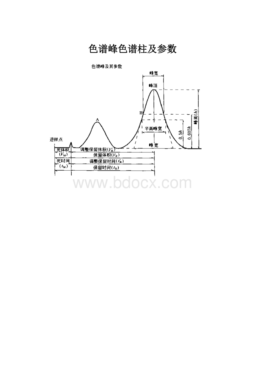 色谱峰色谱柱及参数.docx_第1页