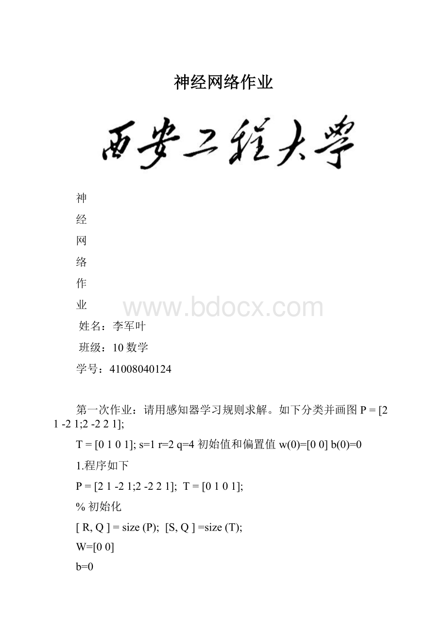 神经网络作业.docx