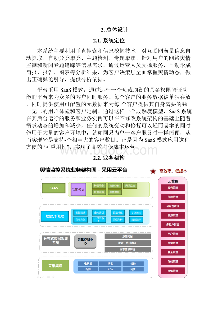 舆情监控系统项目技术方案建议书.docx_第3页