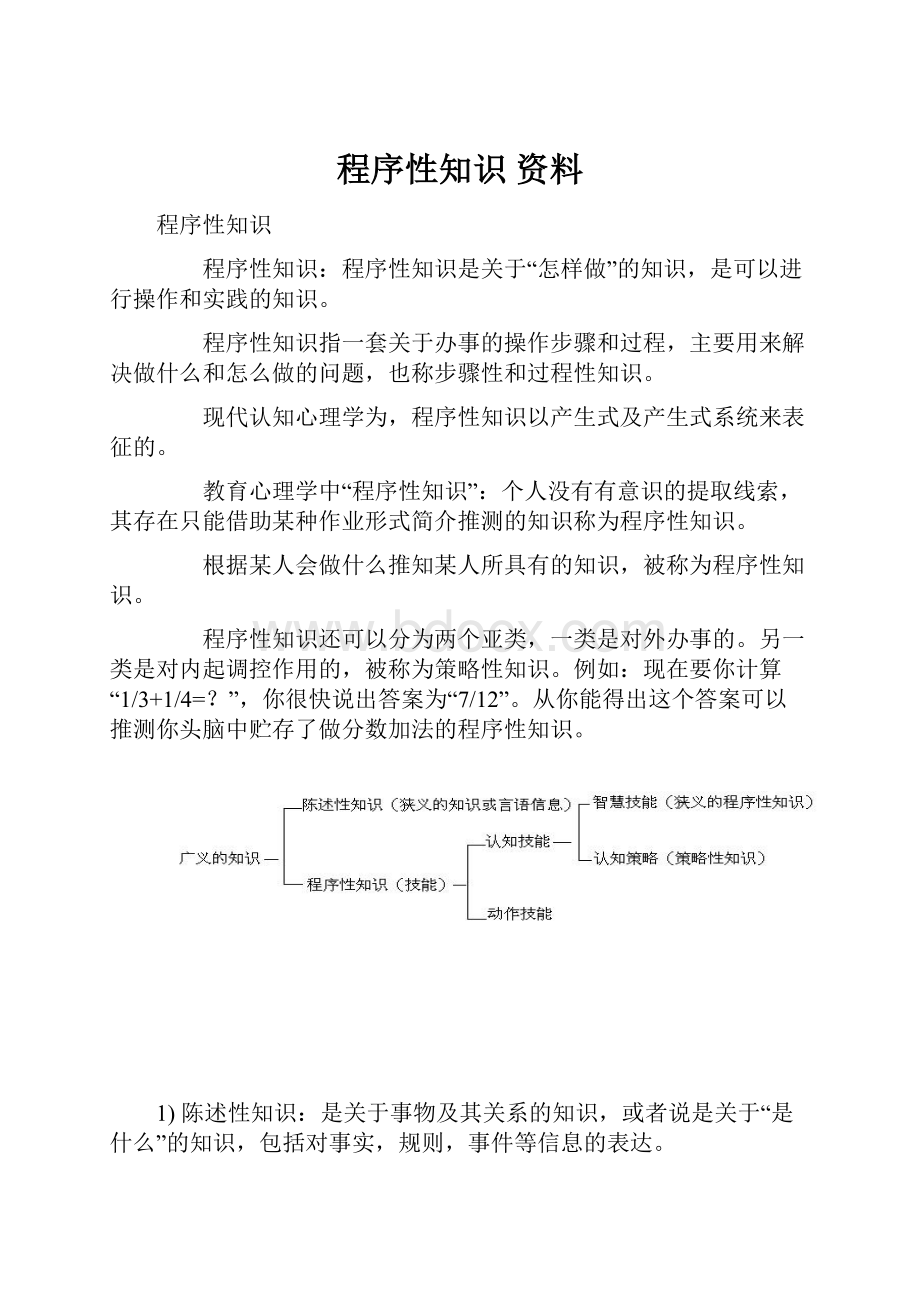 程序性知识 资料.docx_第1页