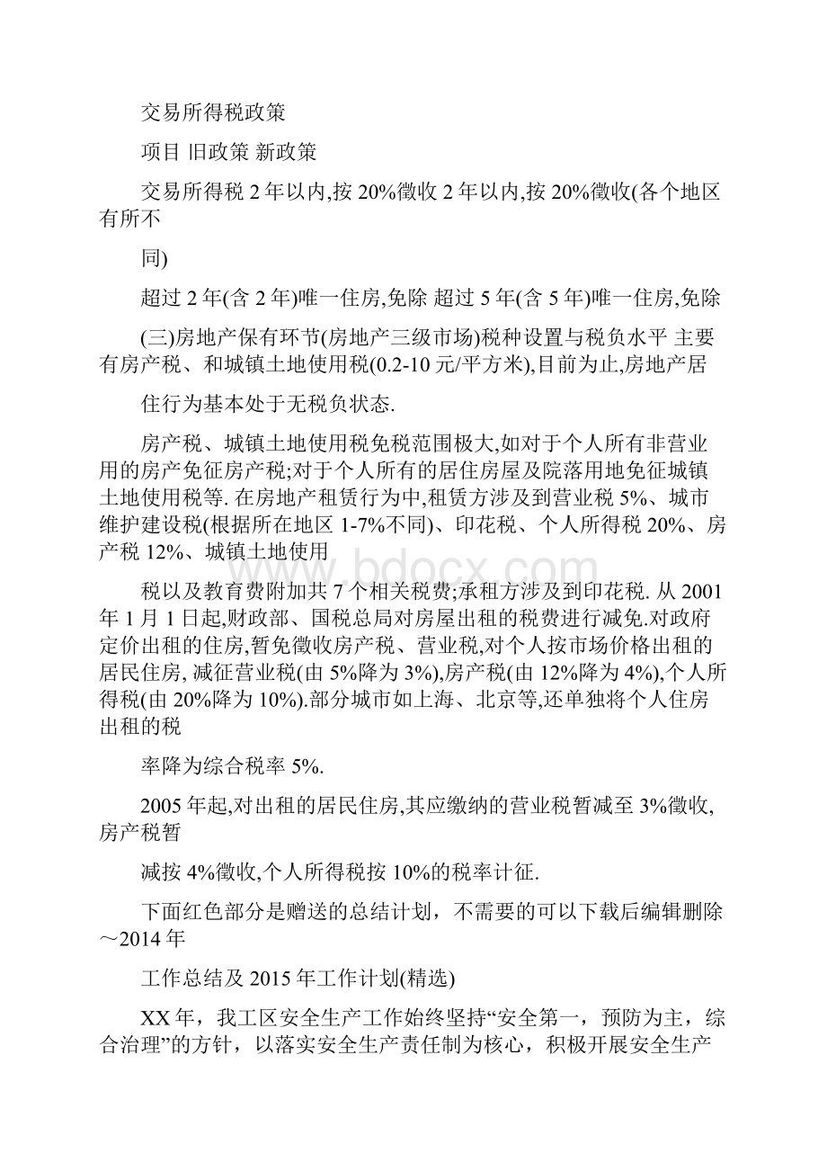 中国房地产业涉及税种税率表.docx_第3页