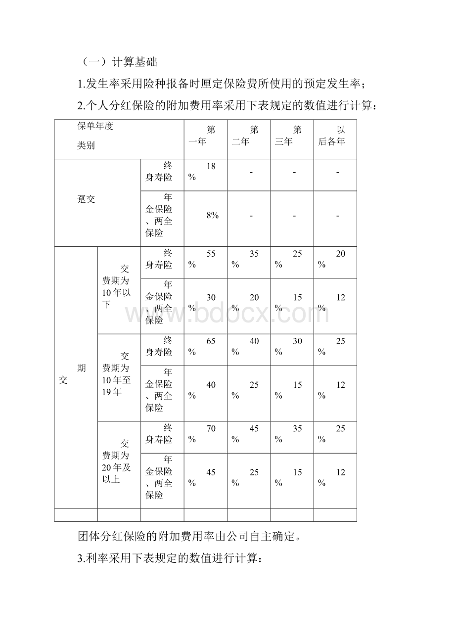 分红保险精算规定.docx_第3页