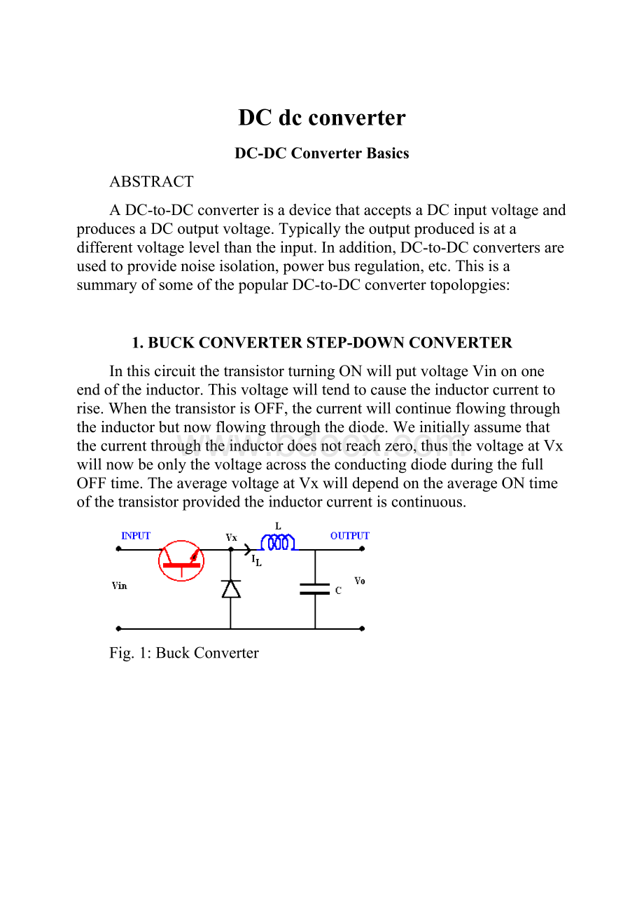 DC dc converter.docx
