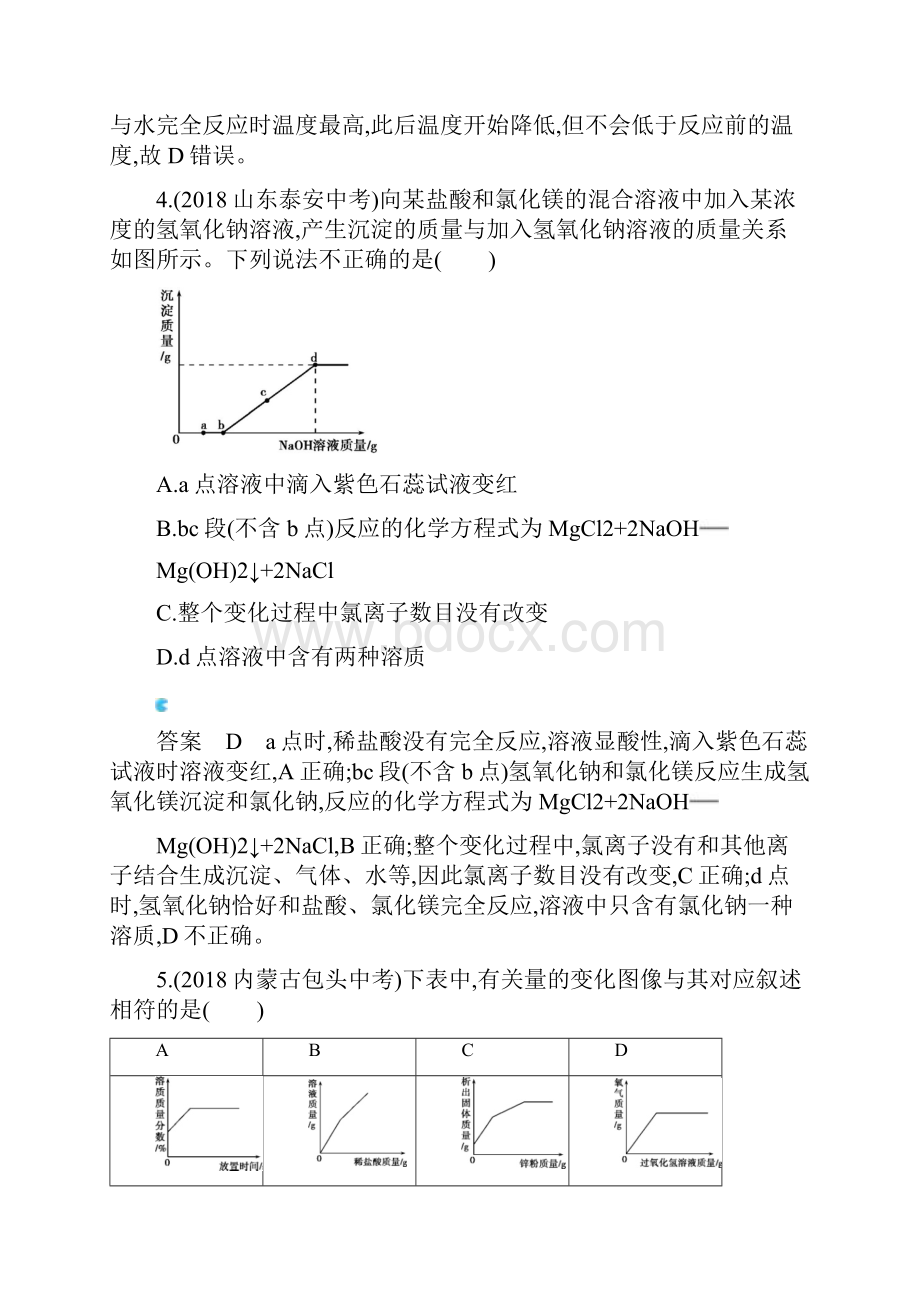 中考化学专题一图表类考试试题.docx_第3页