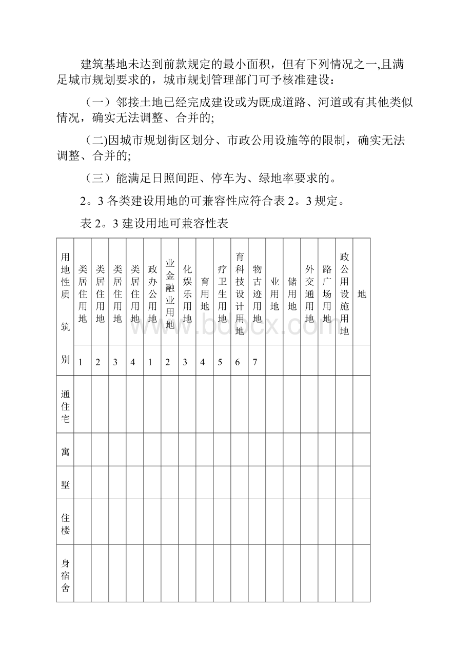 陕西省城市规划管理技术规定定稿.docx_第2页