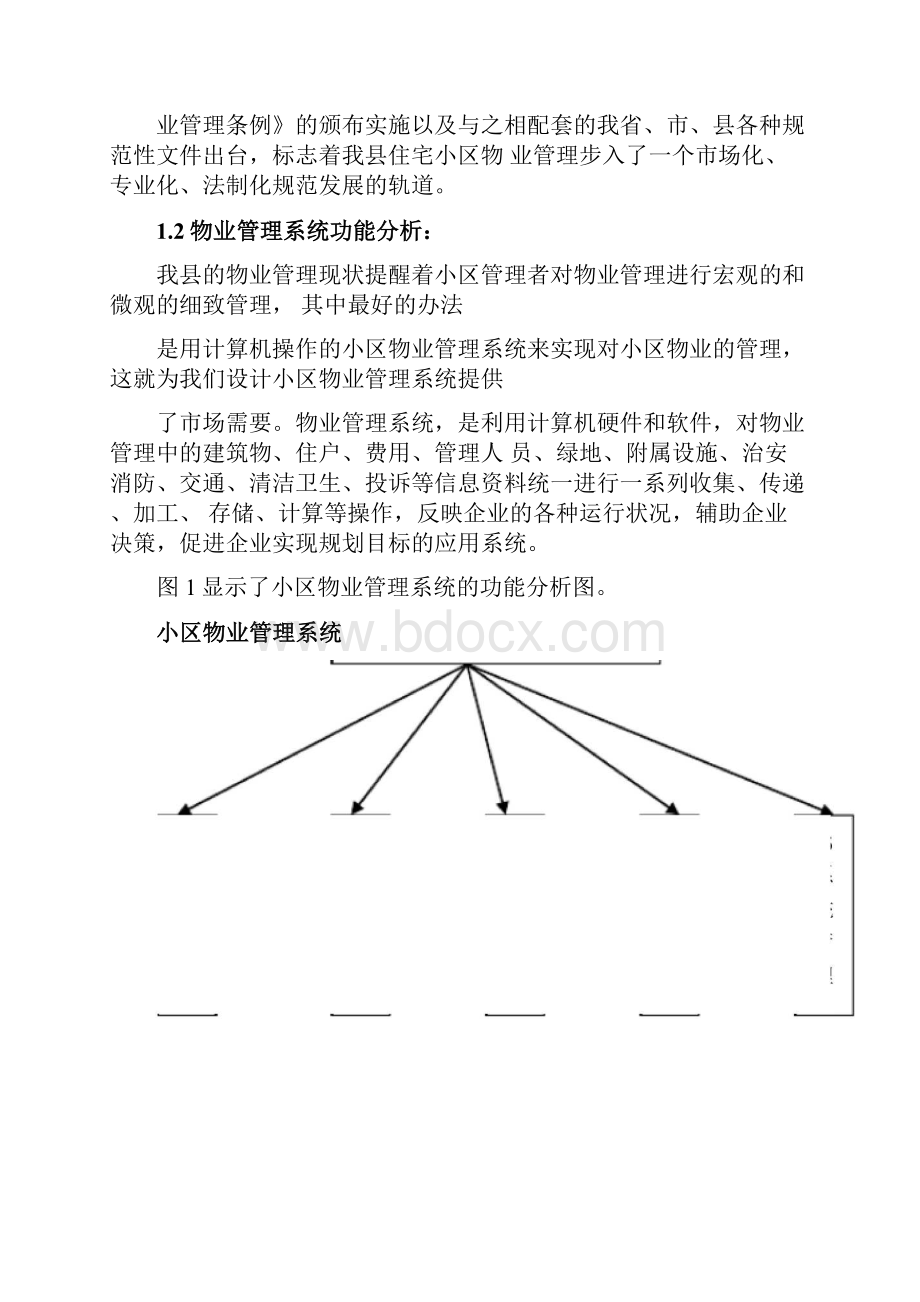 小区物业管理系统分析和设计.docx_第3页