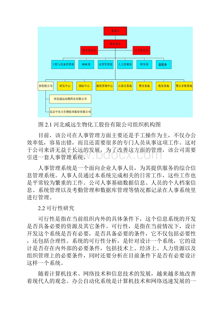 人事人力资源管理信息系统课程设计报告.docx_第3页