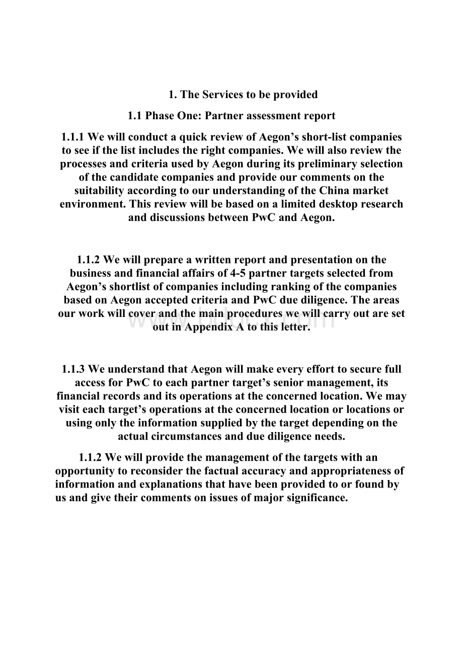 Aegon engagement letter and Appendices.docx_第2页