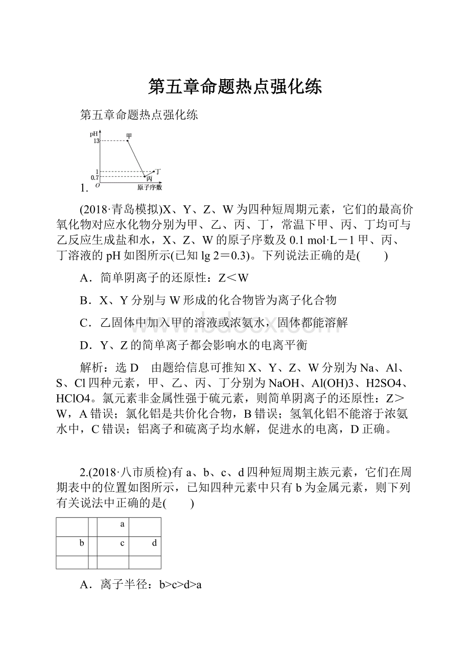 第五章命题热点强化练.docx_第1页