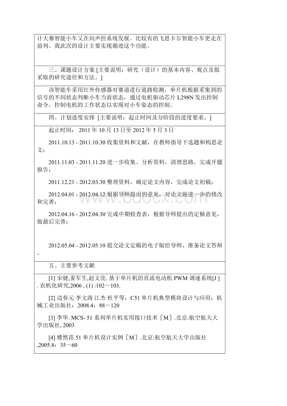 自主识别路线智能小车设计.docx_第3页