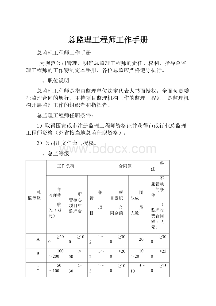 总监理工程师工作手册.docx_第1页