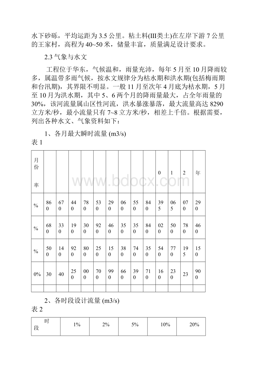 水利施工课程设计.docx_第2页