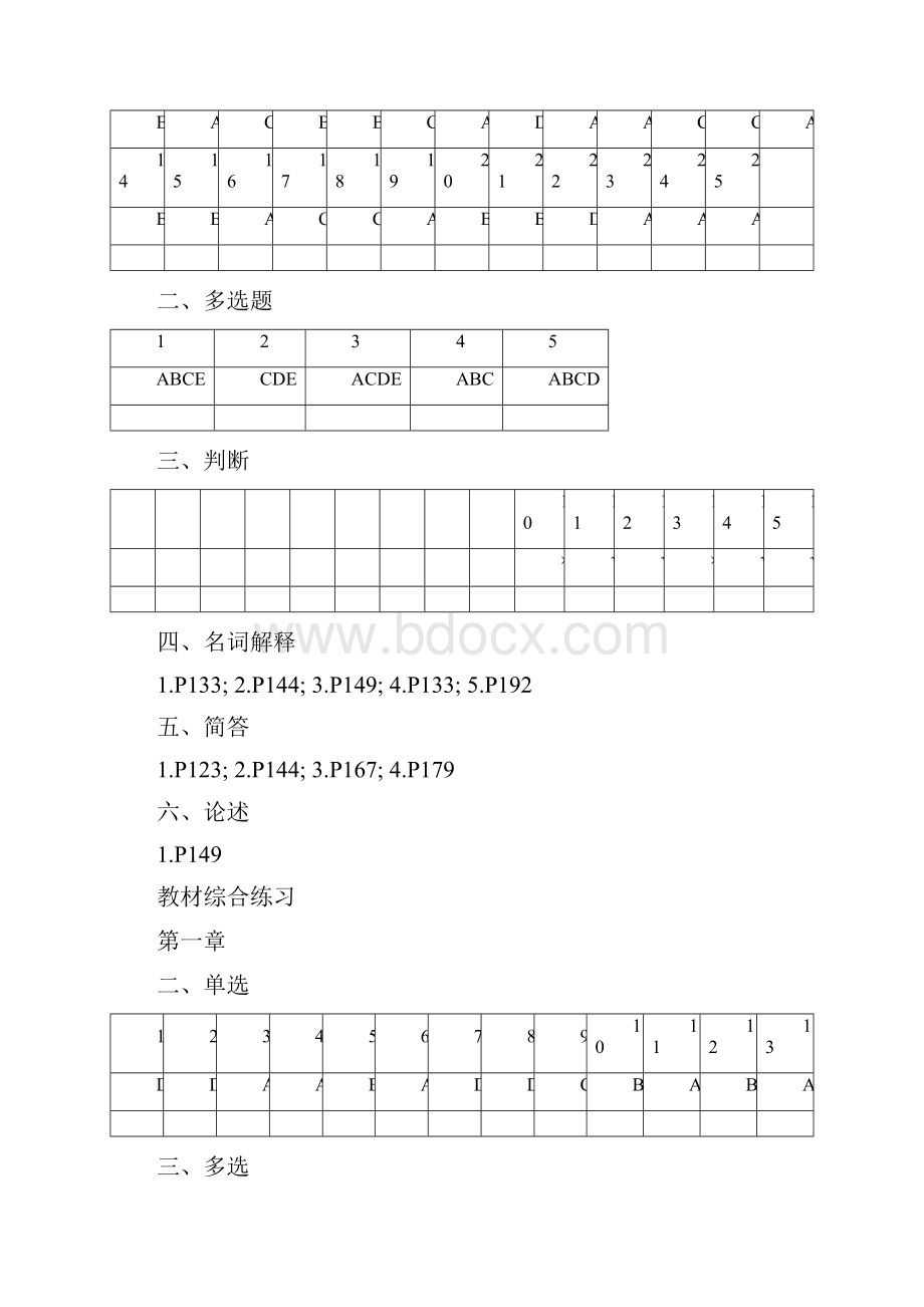 初级经济学形成性考核手册及课后习题答案.docx_第3页