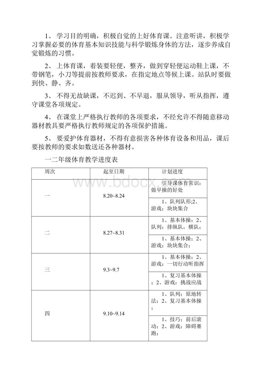 尚择优选XX苏教版小学一二年级体育全套的教案doc.docx_第3页