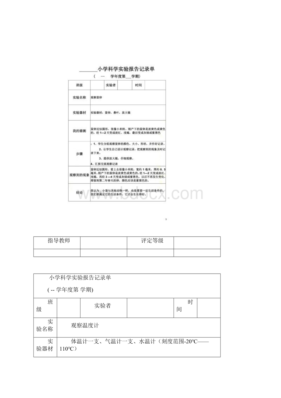 三年级科学实验报告记录单.docx_第2页