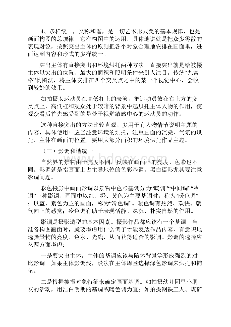 略论摄影构图的意义和基本要求.docx_第2页