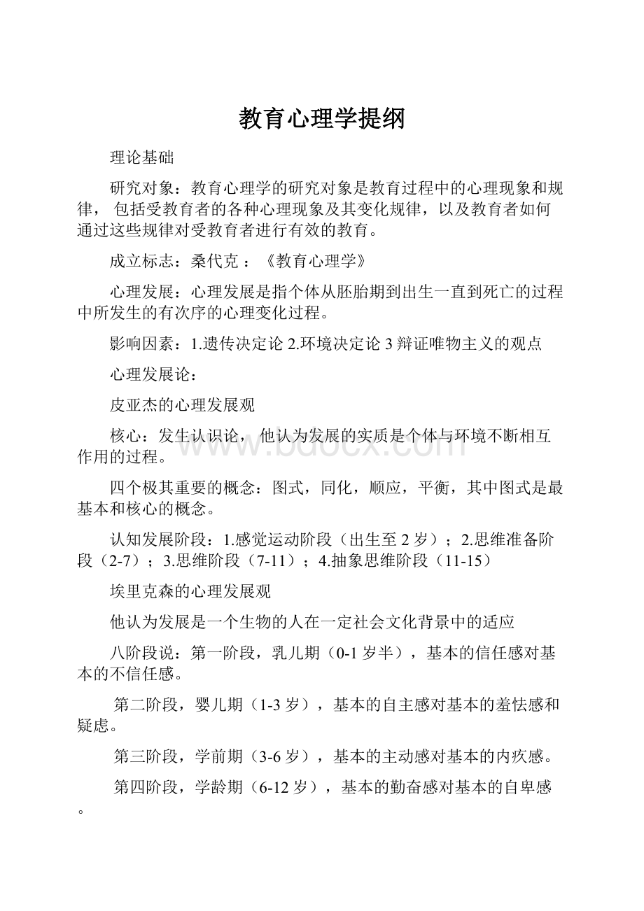 教育心理学提纲.docx