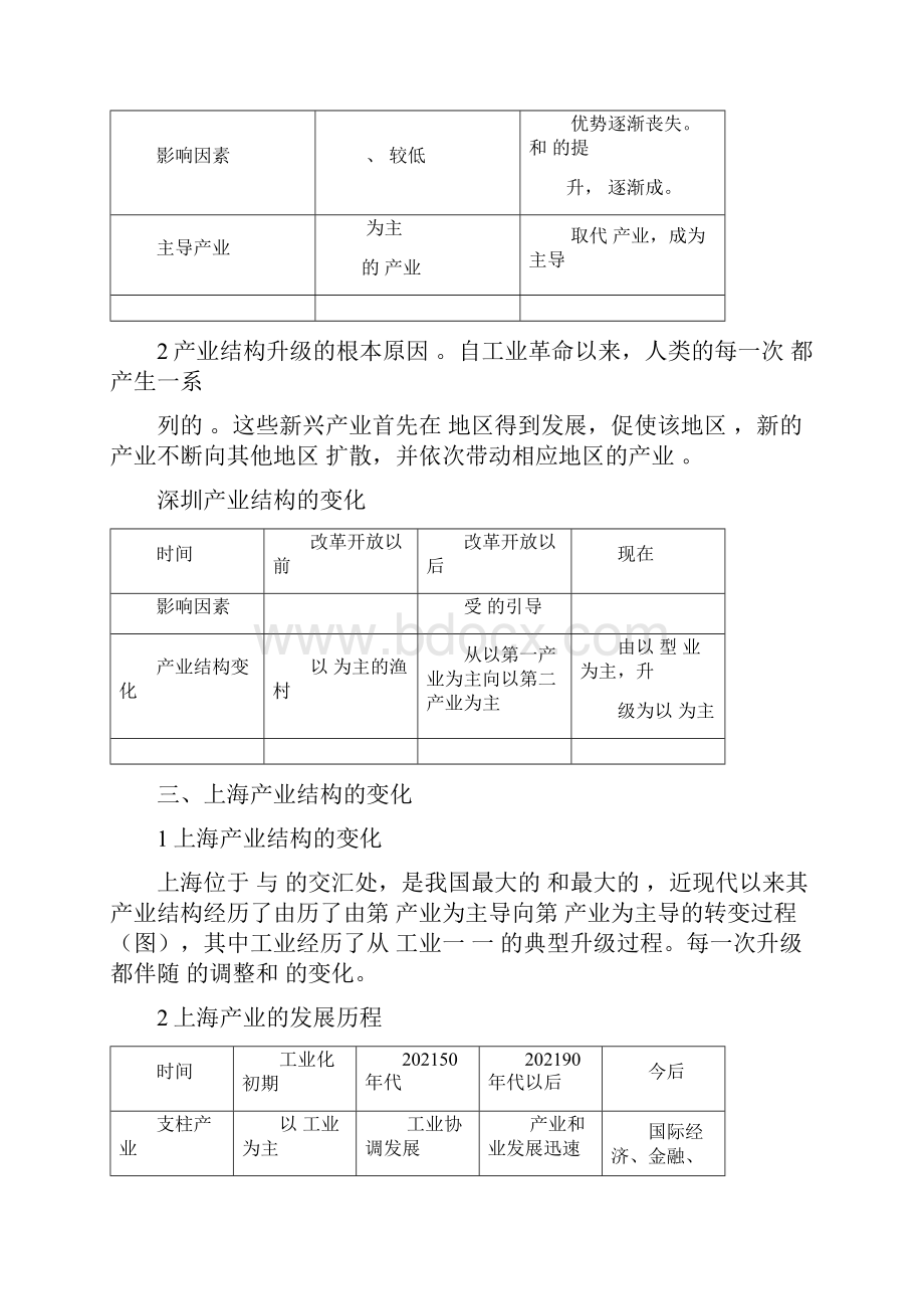 整理《《地区产业结构变化》名师学案》优秀教案.docx_第3页