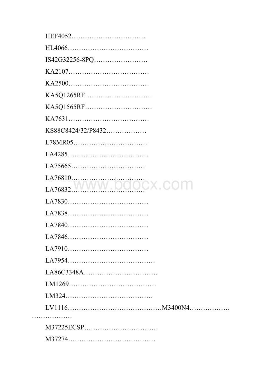 最新最全的IC手册包括绝大部分芯片的引脚定义及功能介.docx_第3页