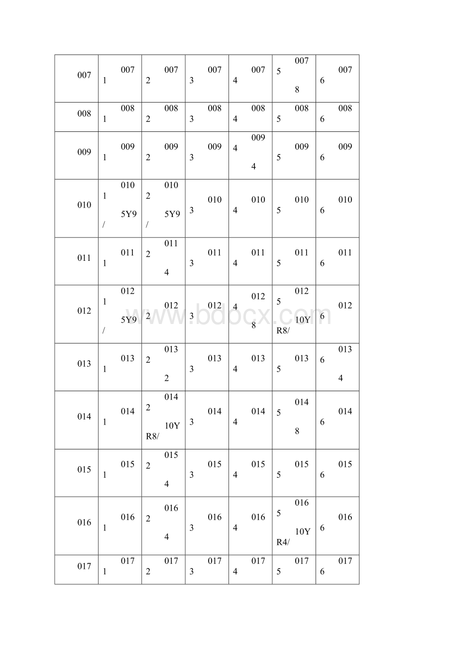 CBCC中国建筑色卡千色卡色号查询表.docx_第2页