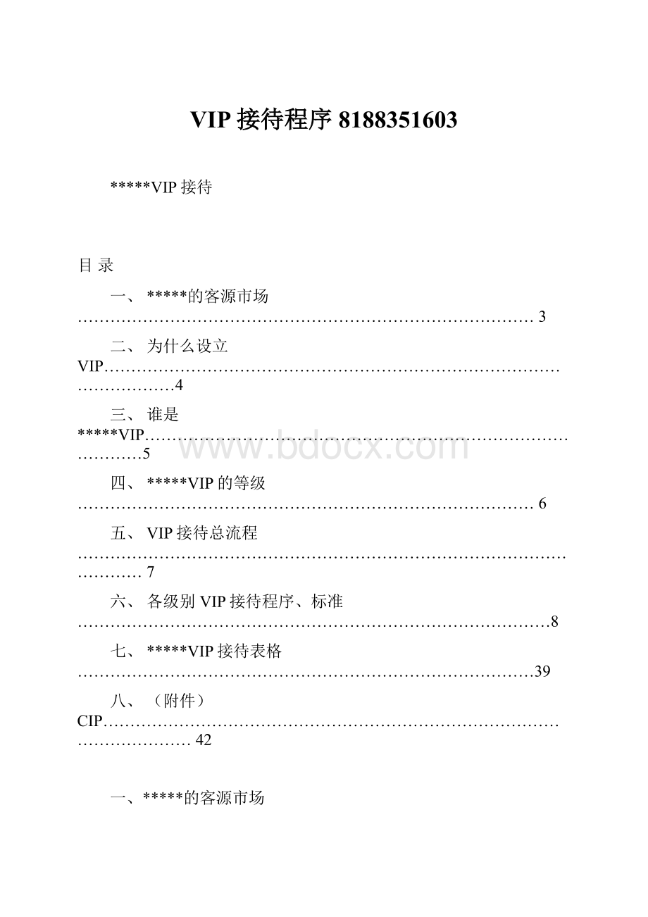 VIP接待程序8188351603.docx_第1页