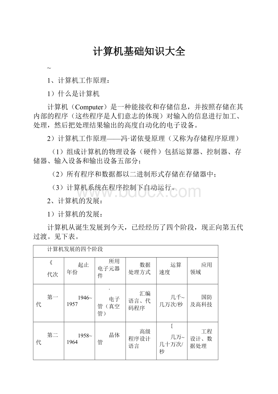 计算机基础知识大全.docx