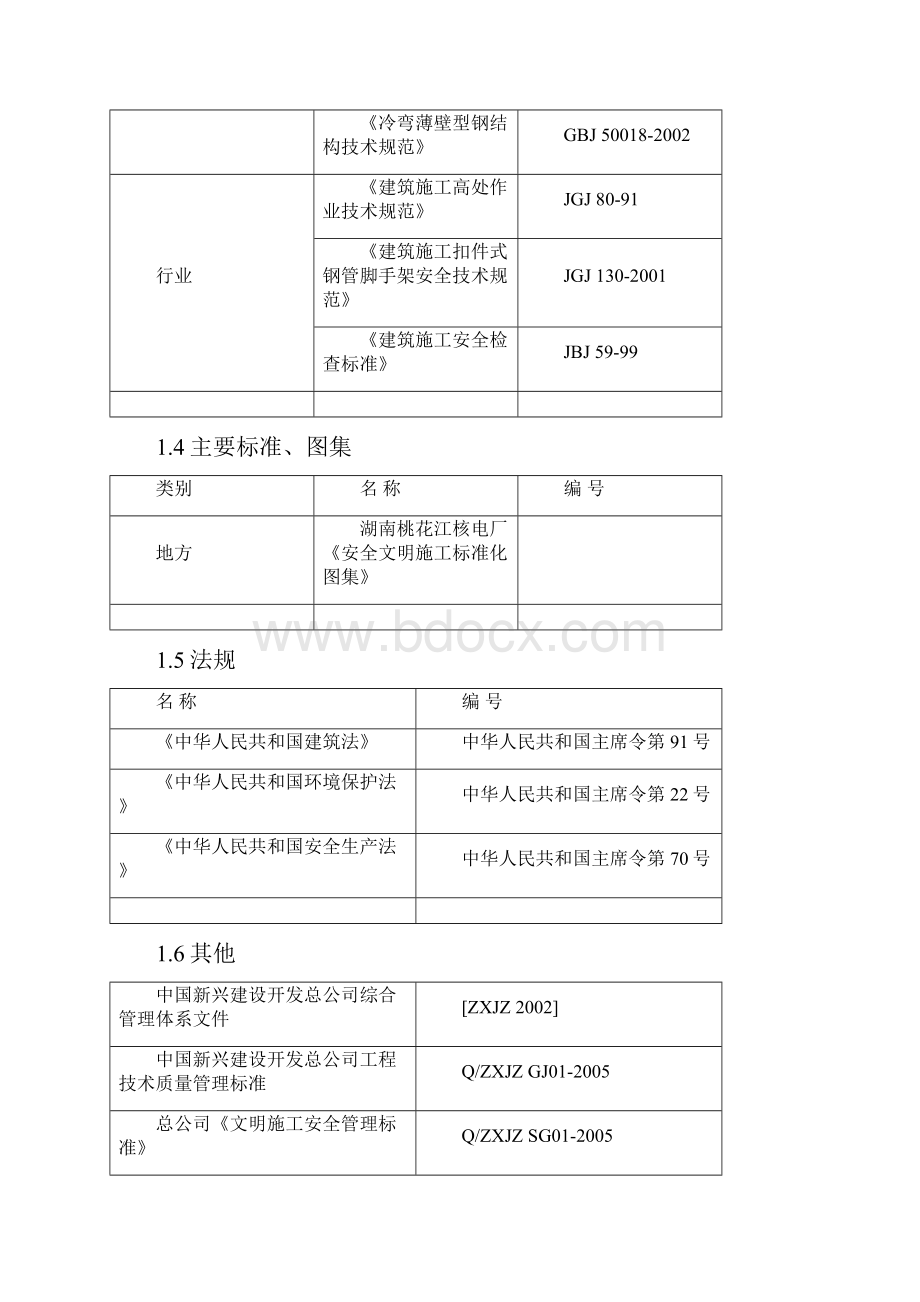 厂前区南区I标段 脚手架方案正文.docx_第2页