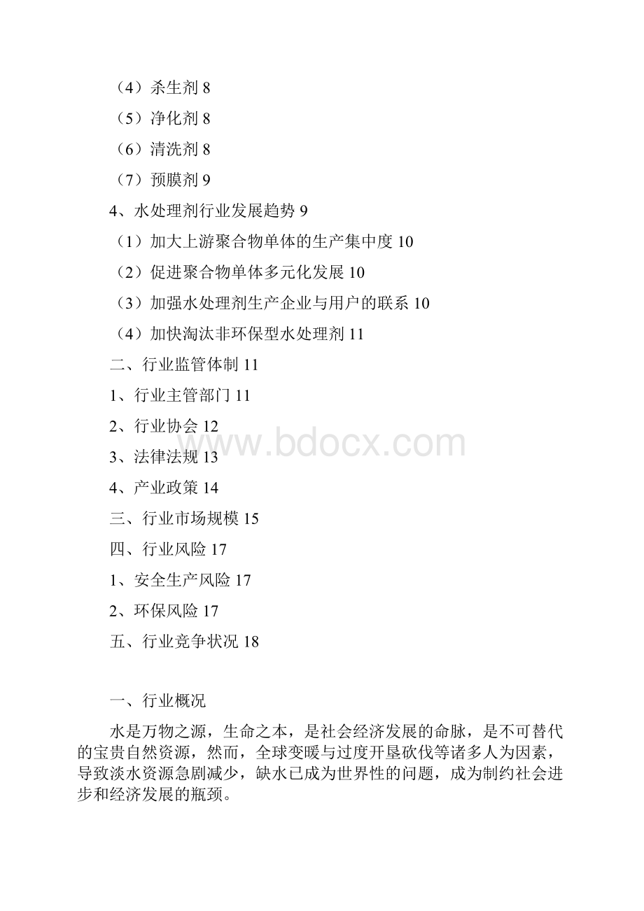 推荐精品水处理剂行业分析报告.docx_第2页