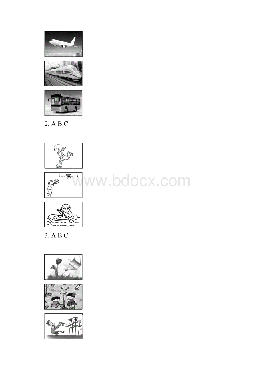 福建省龙岩市适应性练习英语一试题word版含答案.docx_第2页