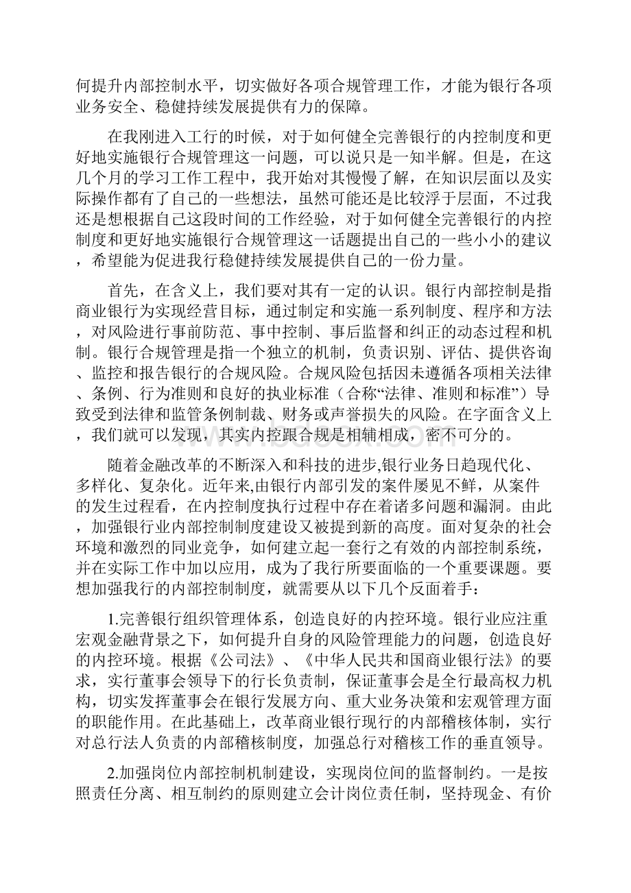 银行内部控制与合规管理.docx_第2页