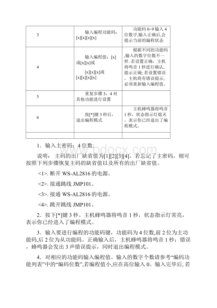 整理卫士WSAL2816报警主机安装说明书.docx_第3页