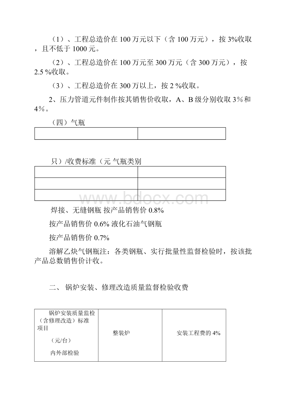 特种设备检验检测收费项目及标准.docx_第3页