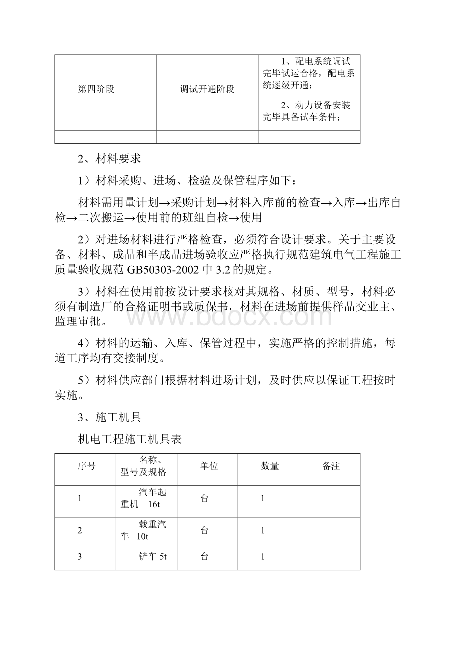 电气工程主要施工方案.docx_第2页