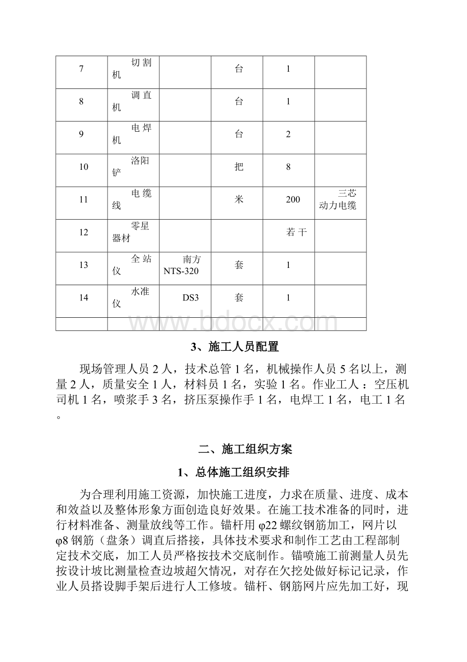 基坑边坡喷锚施工方案.docx_第3页