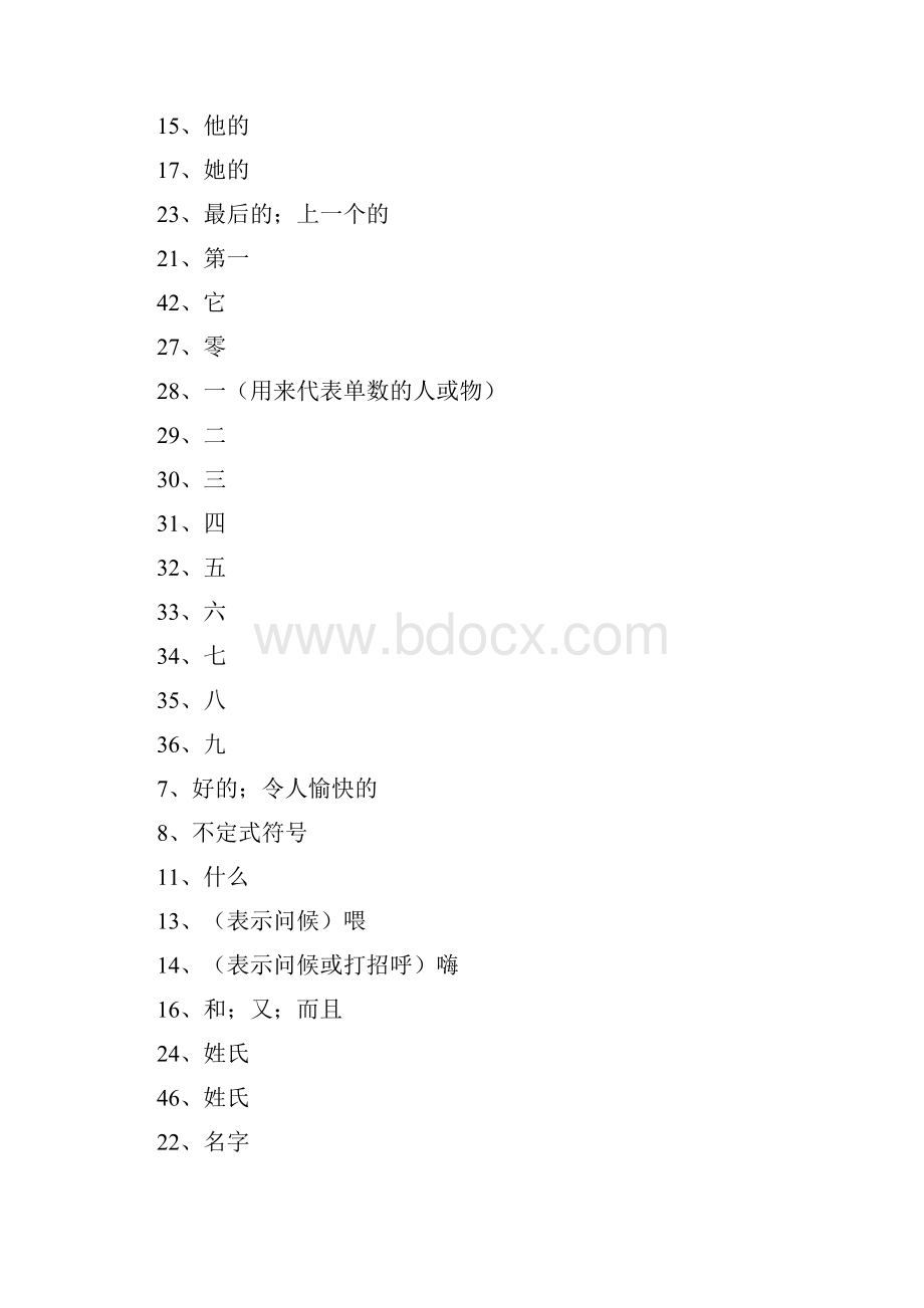 人教版初中英语单词中文表.docx_第2页