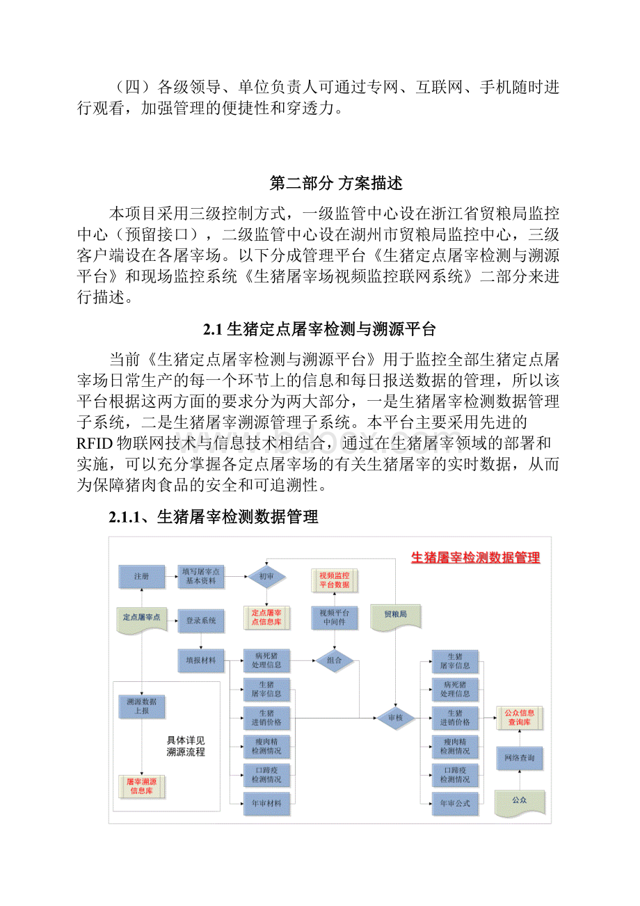 生猪屠宰检测与溯源平台方案概述.docx_第2页