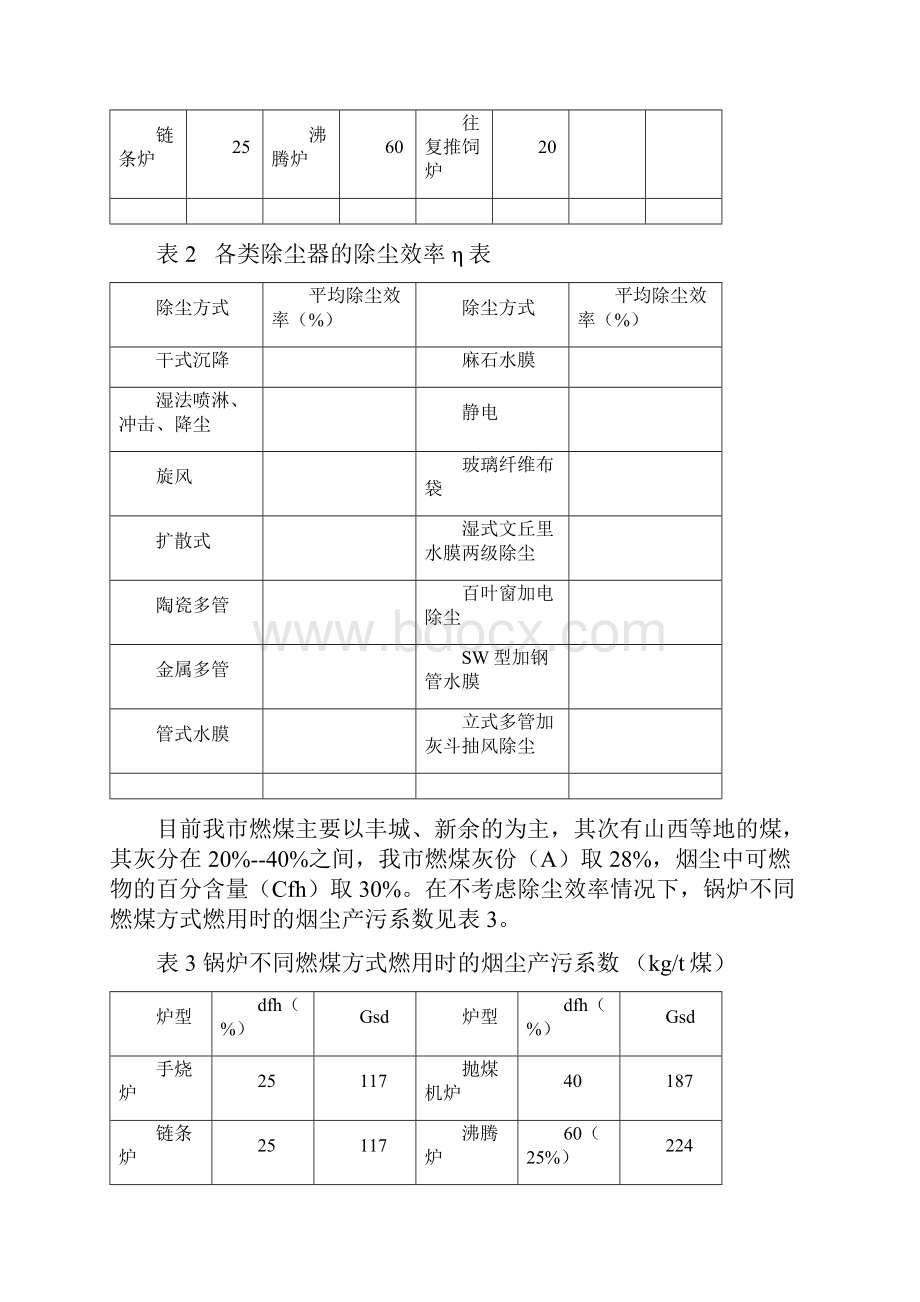 燃料燃烧排放污染物物料衡算方法总结.docx_第3页