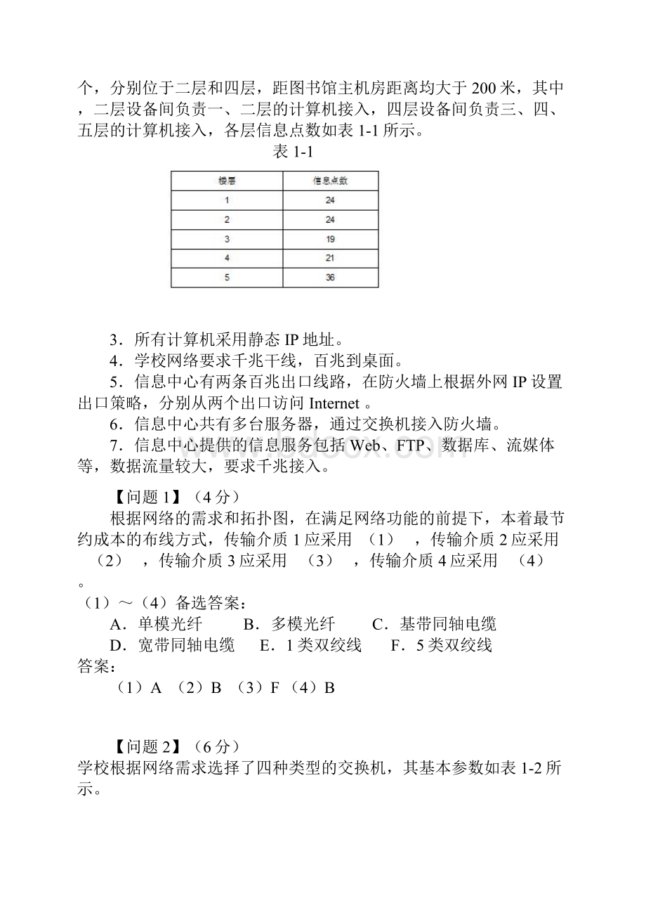 网络工程师考试上半年下午试题+讲解.docx_第2页