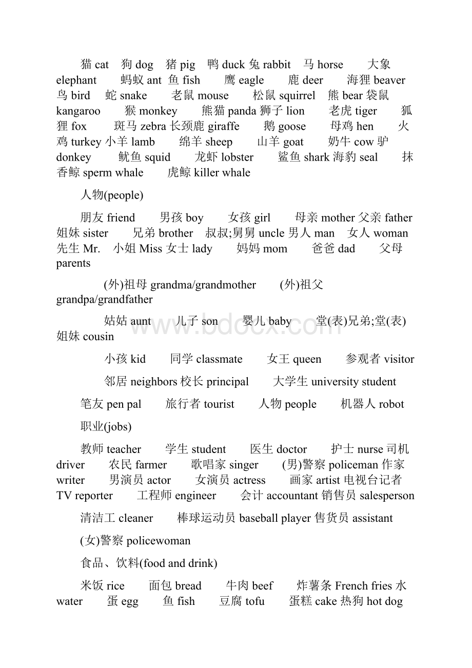 小学英语单词大全单词.docx_第2页